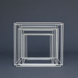 Vintage Isocele Nesting Tables by Max Sauze 1970s