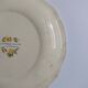 Decorative plate signed Clerissy Salins