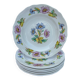 Set of 6 deep plates Moulins des Loups et Orchies