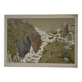 Lithograph by Henri Rivière Aspects of Nature - The Cliff