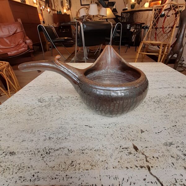 Verseuse XXL en grès émaillé