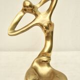 Brass paper press