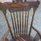 Rocking vintage chair