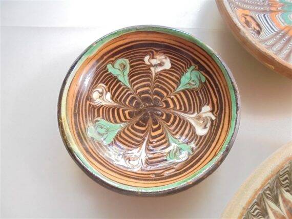 Set of 3 terracotta bowls