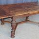 Rustic table XIXth in oak