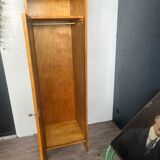 Wooden cloakroom cabinet
