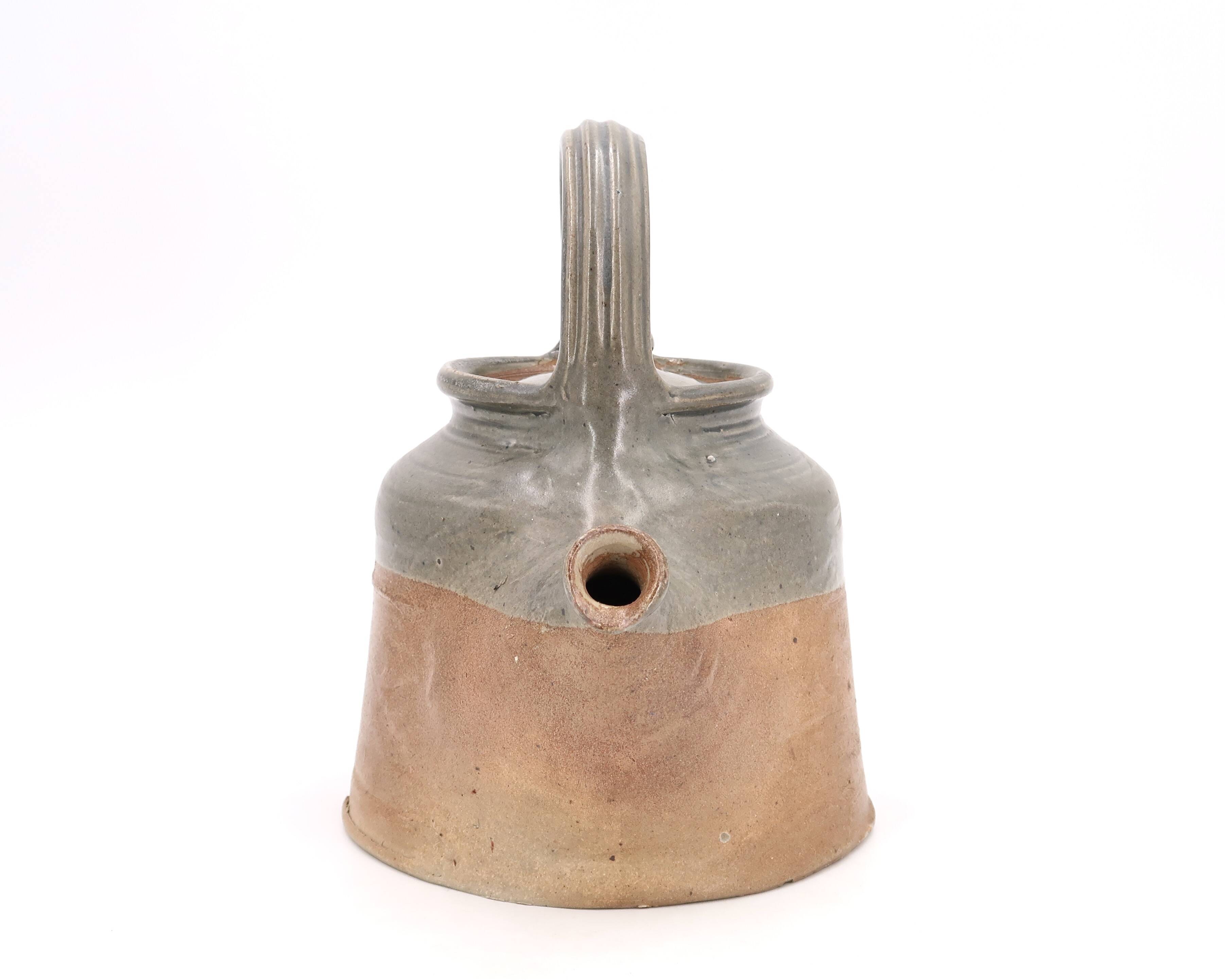 Stoneware teapot by Pierre Digan, La Borne, 1960s