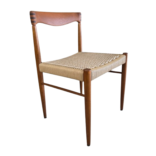 Price for 2 chairs! H.W. Klein, Bramin vintage Danish new papercord