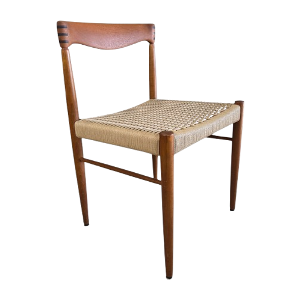 Prix pour 2 chaises ! H.W. Klein, Bramin vintage danois en papercord neuf.