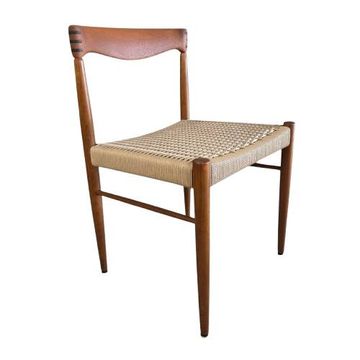 Price for 2 chairs! H.W. Klein, vintage Danish Bramin in new paper cord.