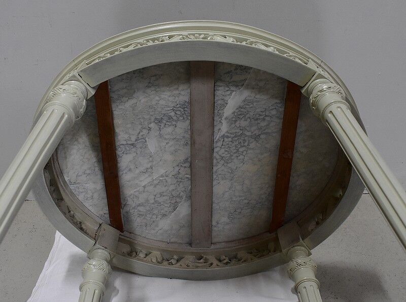 Guerin in Wood Réchampi and Cannage, Louis XVI style - 1920