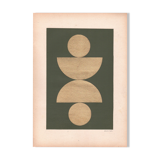 Collage on paper • c446 • signed eawy