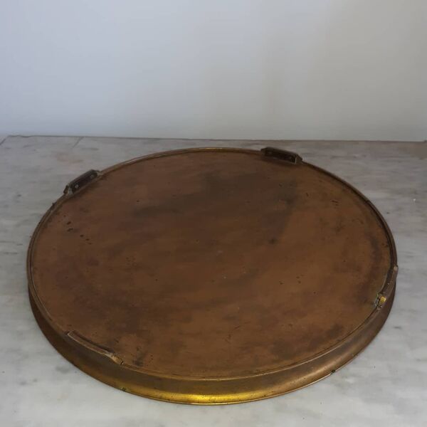 Centre de table bronze et miroir XIXe siecle