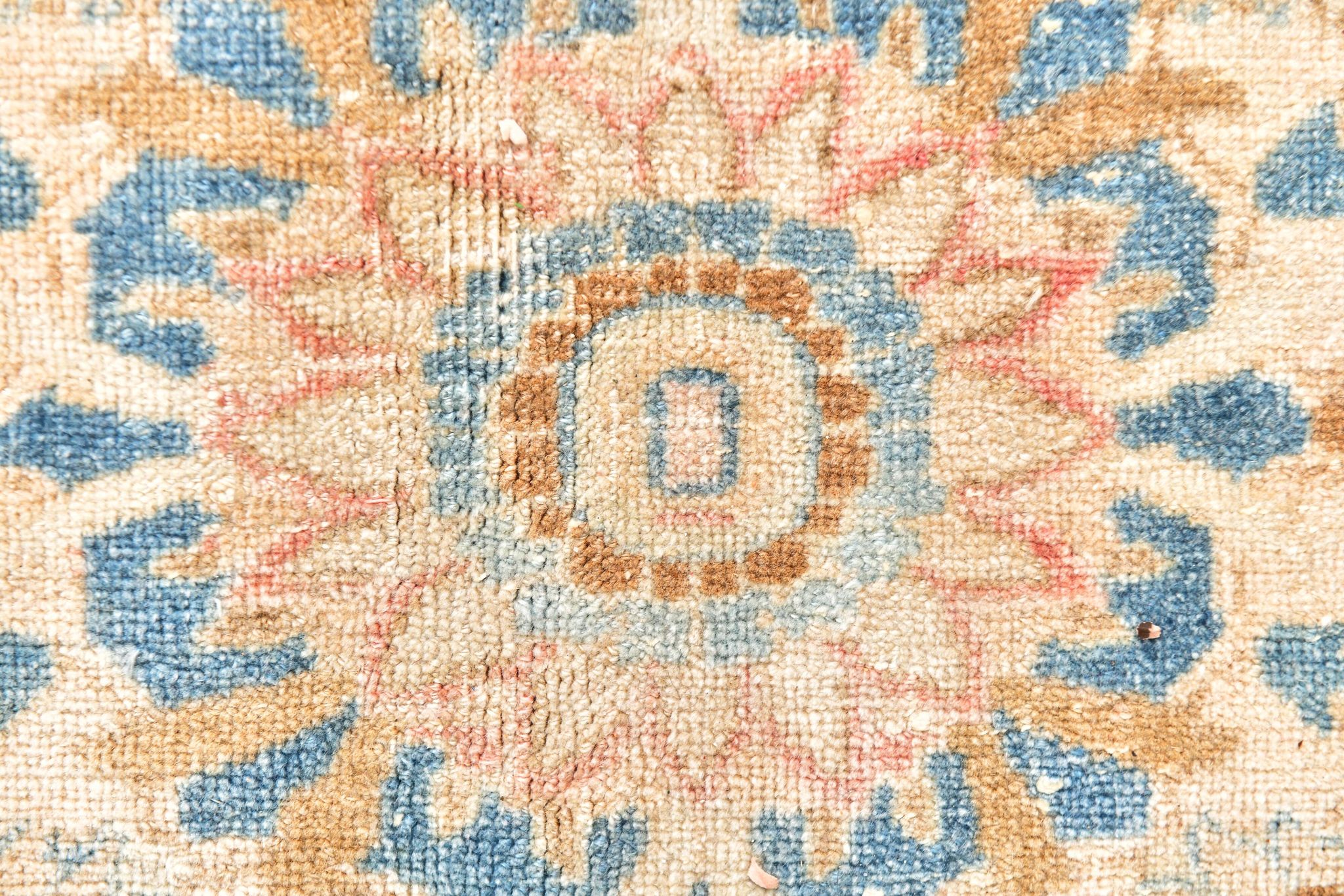 9x12 Pale Red & Cream Classic Persian Rug, 279x374Cm