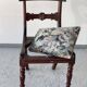 Mahogany dining room set, work in English 19th century
