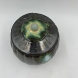 Trio of art deco vases from Thulin pottery