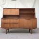 Vtg Mid Century Teak Sutcliffe of Todmorden Highboard Sideboard Danish Design