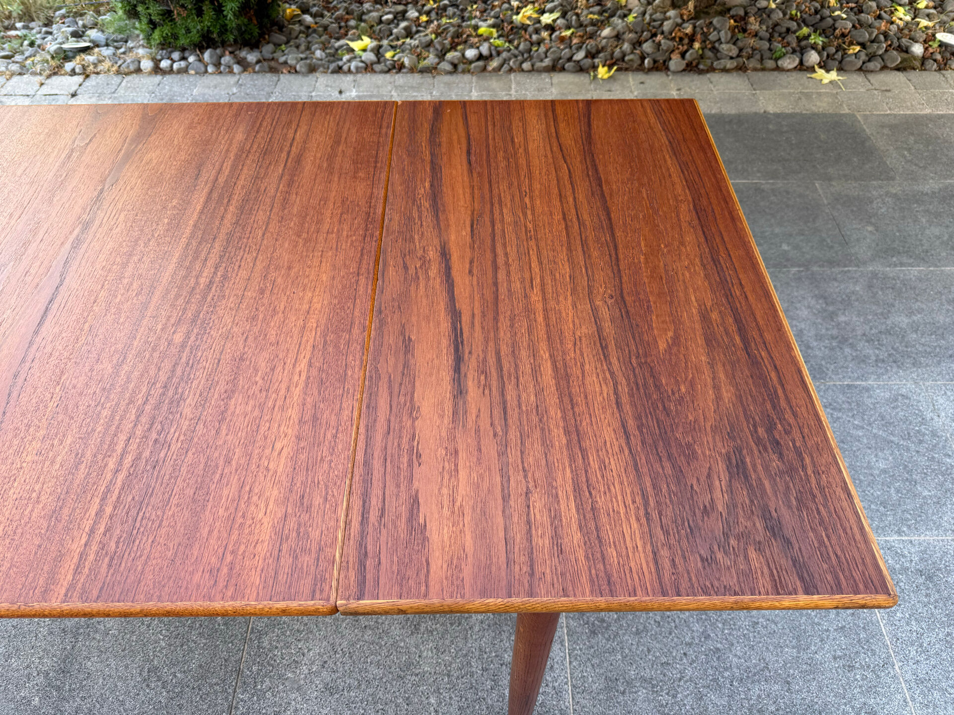 Scandinavian extendable dining table 1960