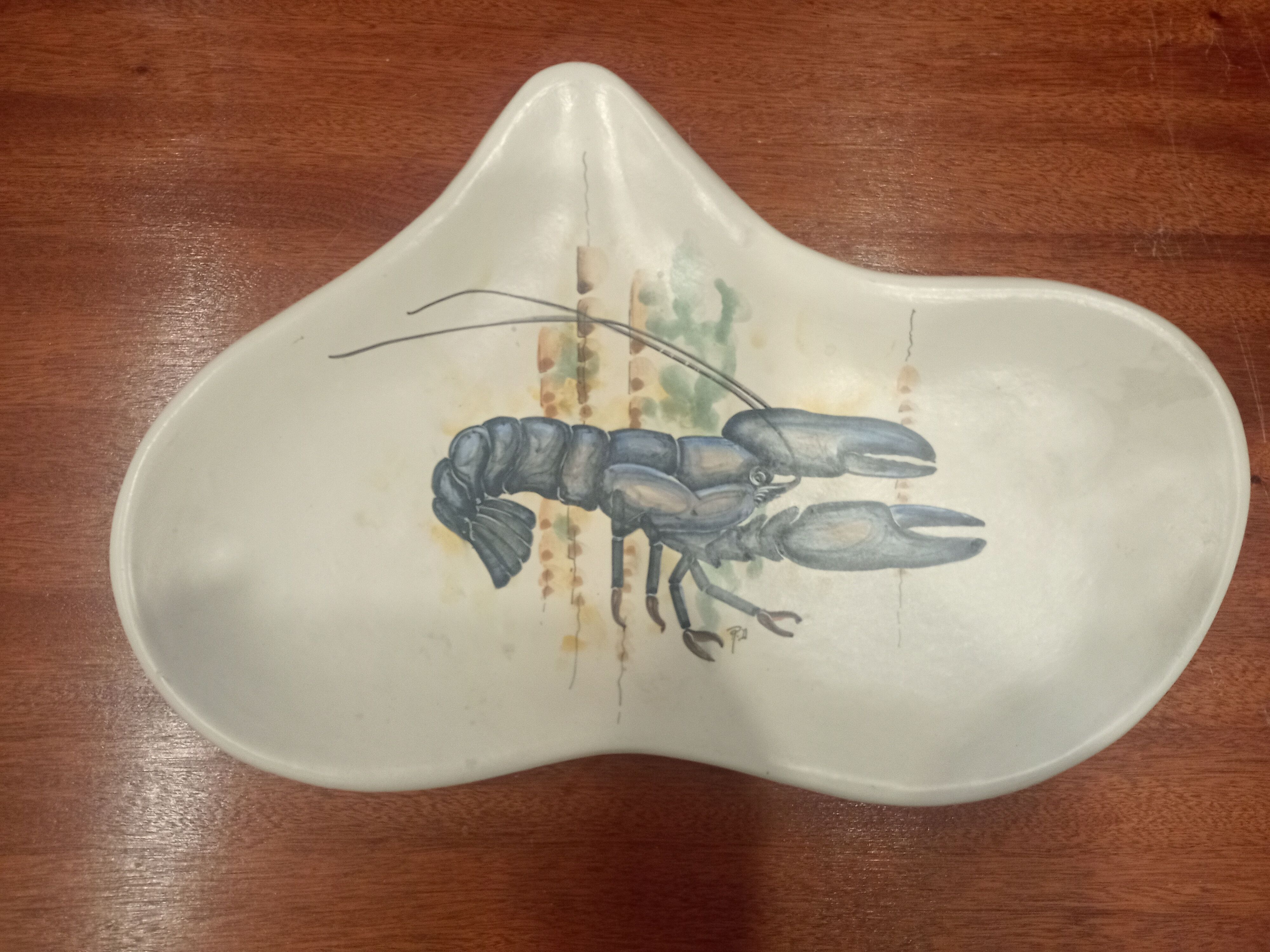 RENÉ DELARUE DESVRES, crustacean service