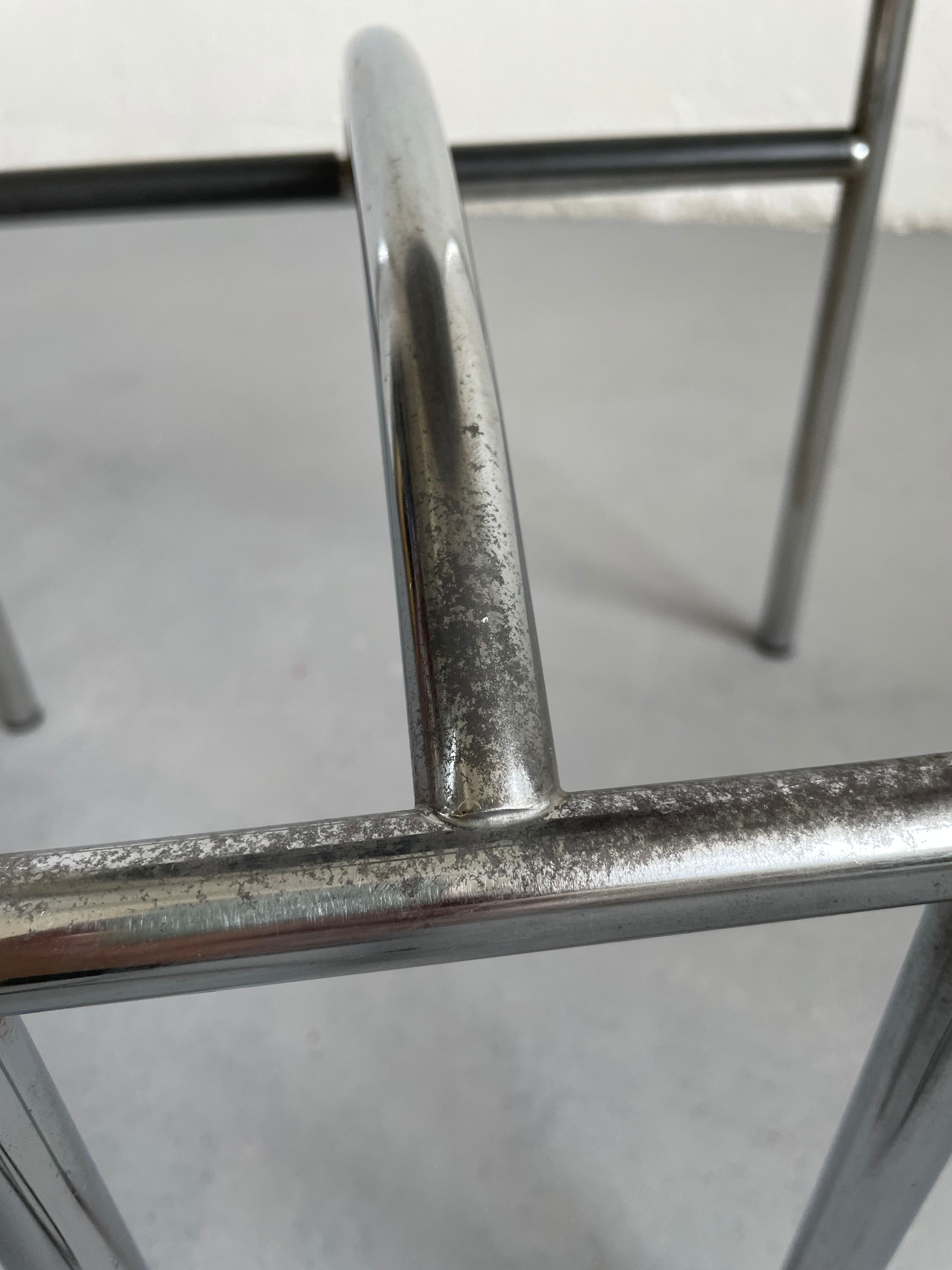 Italian Postmodern Black Tokyo Stool by Rodney Kinsman for Bieffeplast, 1985