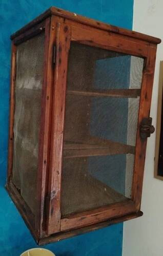 Antique Toscani Showcase in Wood, 19th Century