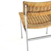 Ensemble de 4 chaises de salle à manger 'Wehl' - style japandi - wabi-sabi