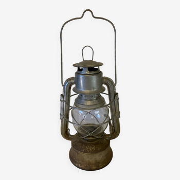 Old alg storm kerosene lamp