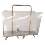 Acrylic magazine rack