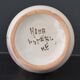 Ceramic vase by Cianciolo Noma, signed 1960