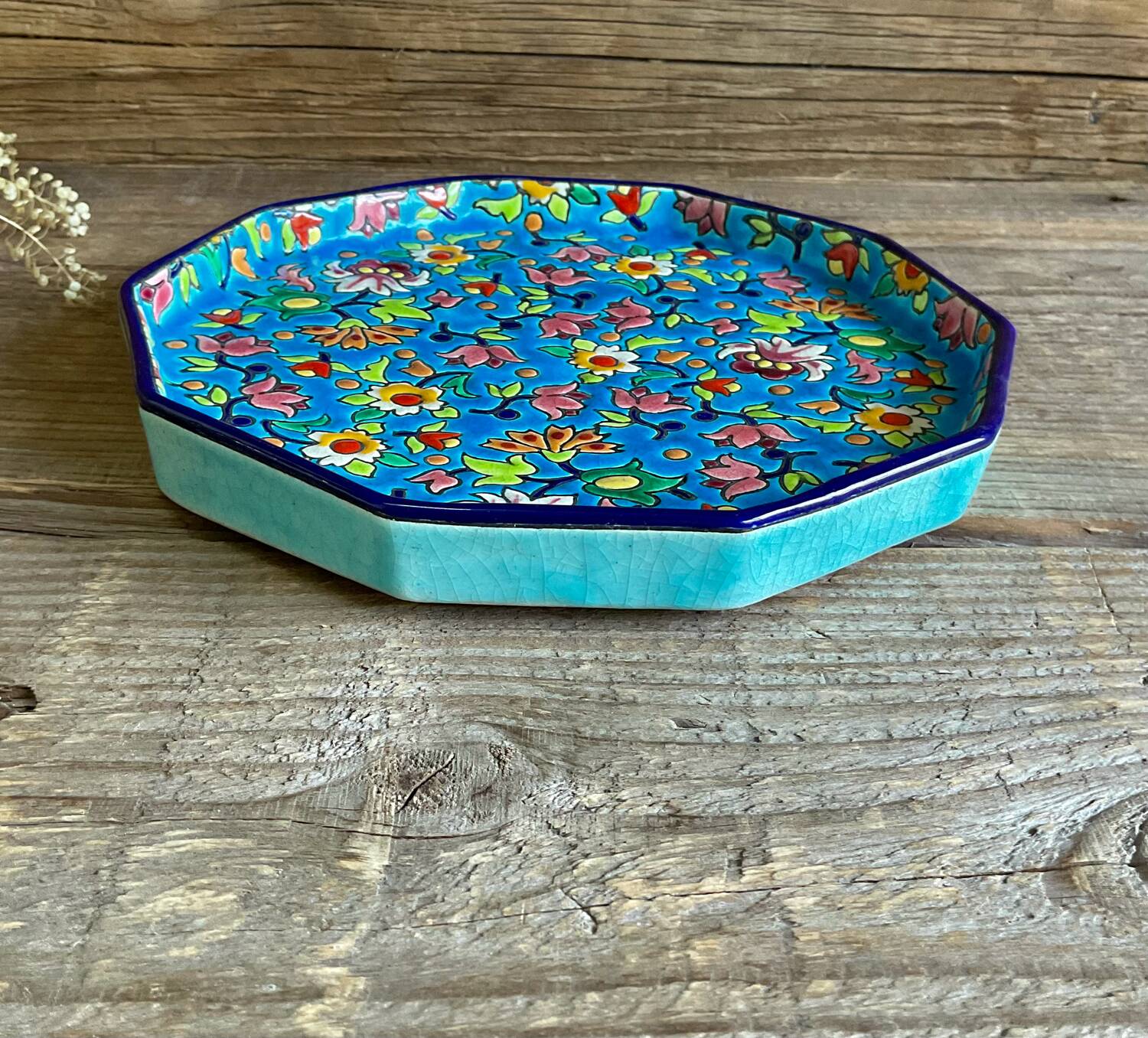 Longwy Enamels Dish
