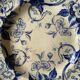 Large round dish Creil and Montereau 19th century