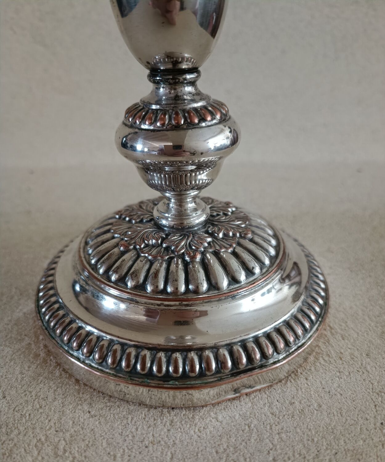 Parisian goldsmith candlestick Charles Balaine