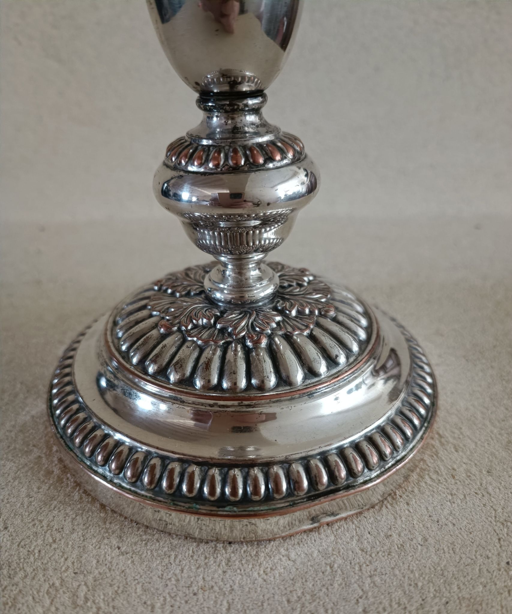 Parisian goldsmith candlestick Charles Balaine