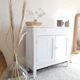 Old white Parisian buffet