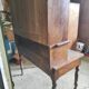 Old stepped desk buffet secretary scriban showcase and vintage drawers