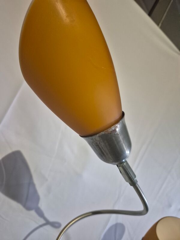 Lampadaire vintage néerlandais de 200 cm des années 1990, design Pola Amstelveen, 5 bras.