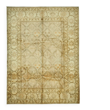 Turkish Handknotted Wool Oushak Rug 303 cm x 414 cm