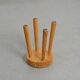 Solid pine stool, Charlotte Perriand, 1970s