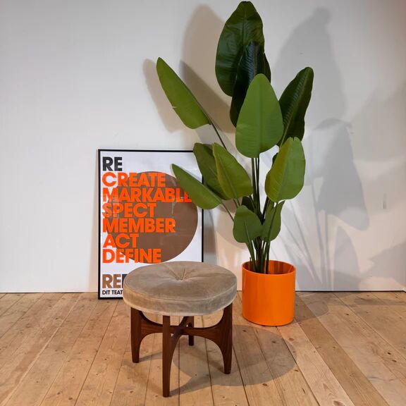 G-Plan pouffe, 1960s
