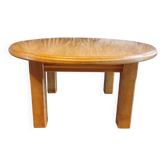 Table basse en orme 1980