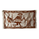 Large vintage tapestry hanging from Korhogo—Sénoufo, Ivory Coast