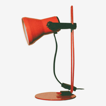 Lampe de bureau rouge