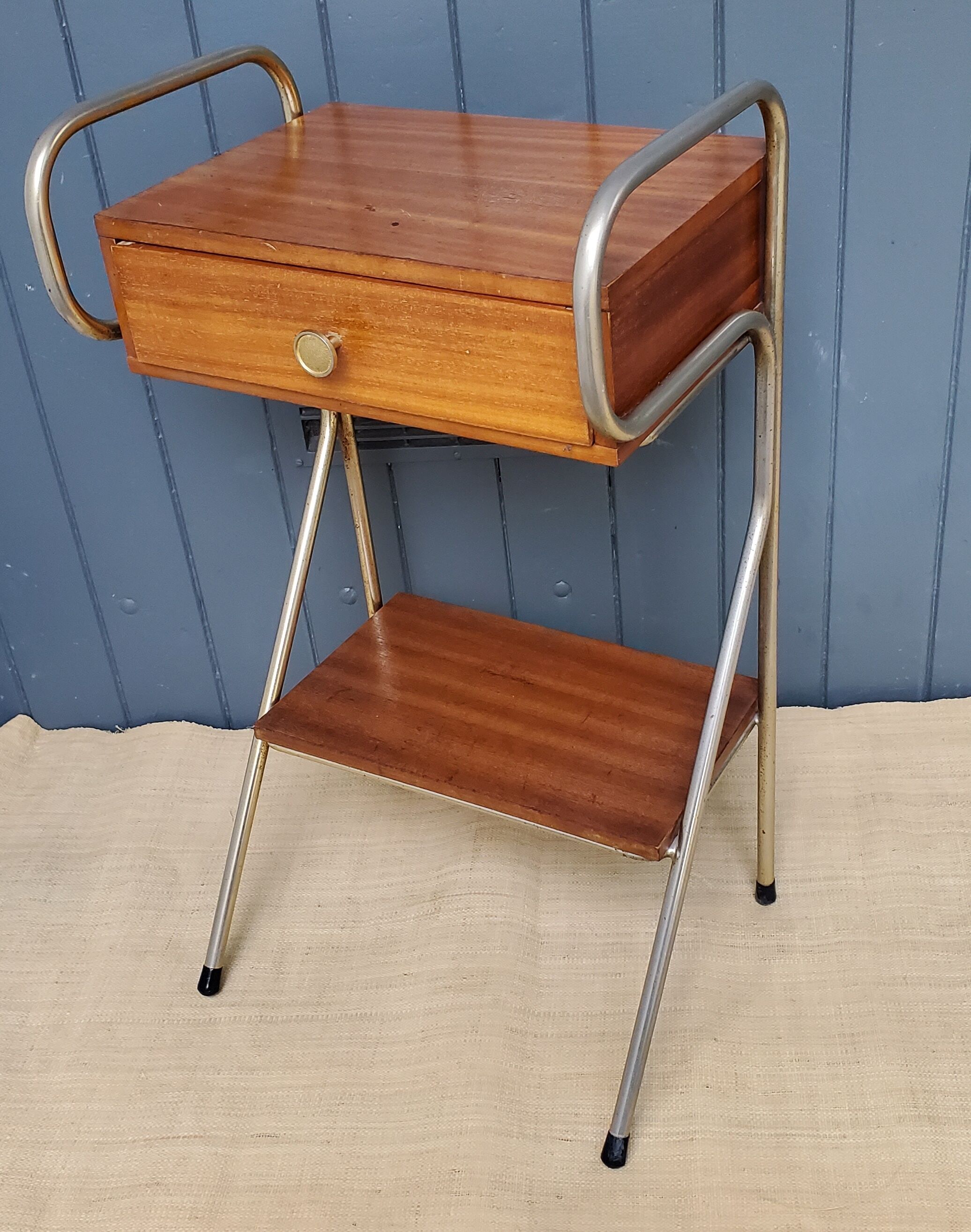 60's bedside table