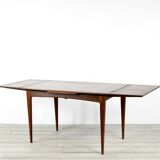 Midcentury A. Younger for Heal's Afromosia Table. Retro / Modern / Danish
