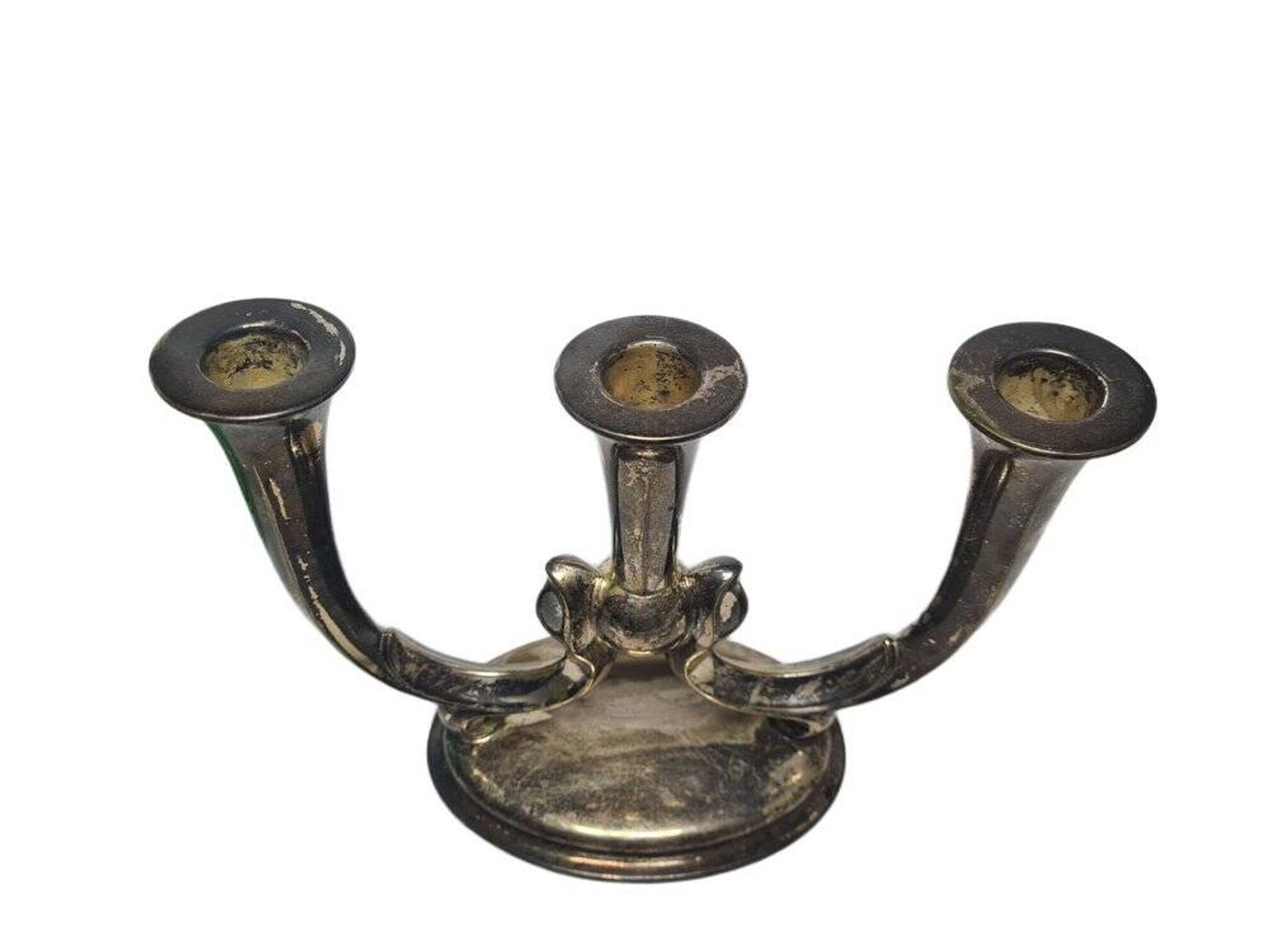 Art Deco three-armed candleholder, Germany, 1950s