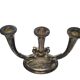 Art Deco three-armed candleholder, Germany, 1950s