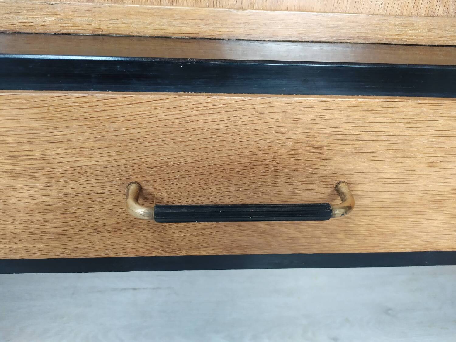 Vintage oak enfilade
