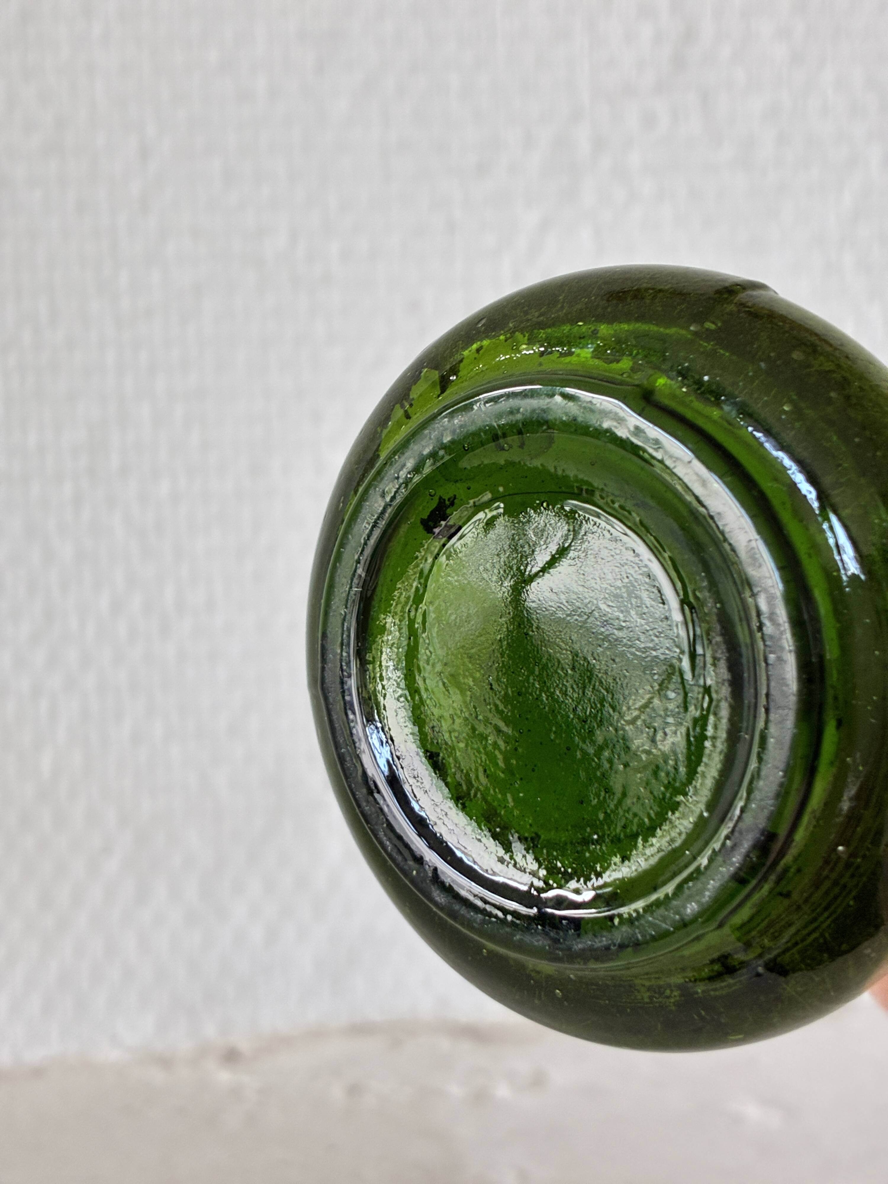 Vase soliflore vert olive