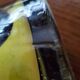 Yellow glass vase