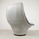 Vintage leather lounge chair by Gerard van den Berg, 1970s
